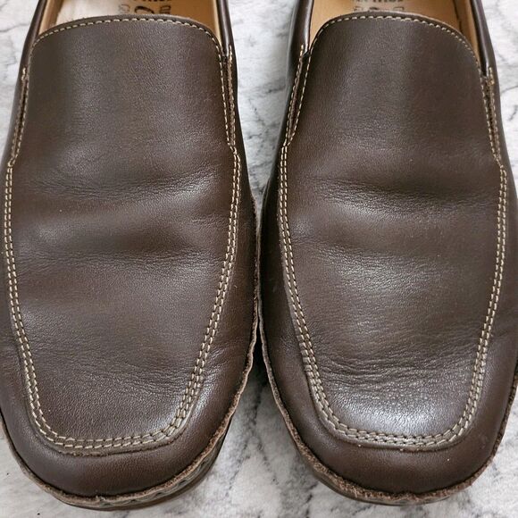 Mephisto Edlef Loafers Mens Size 8 Dark Brown Leather Slip On Leather Cool Air main image 7